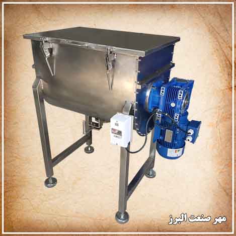 دستگاه میکسرپودر مخصوص مخلوط کردن انواع پودر با یکدیگر می باشد
