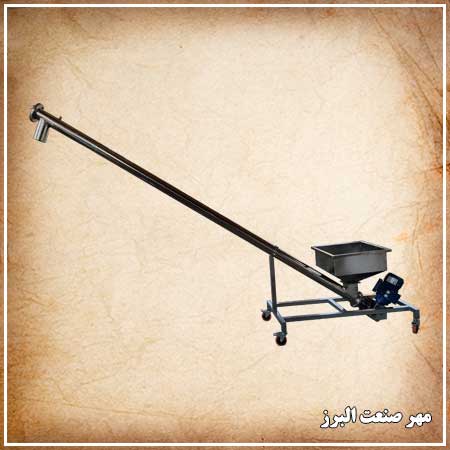 الرافعة الحلزونية مصنوعة من الصلب